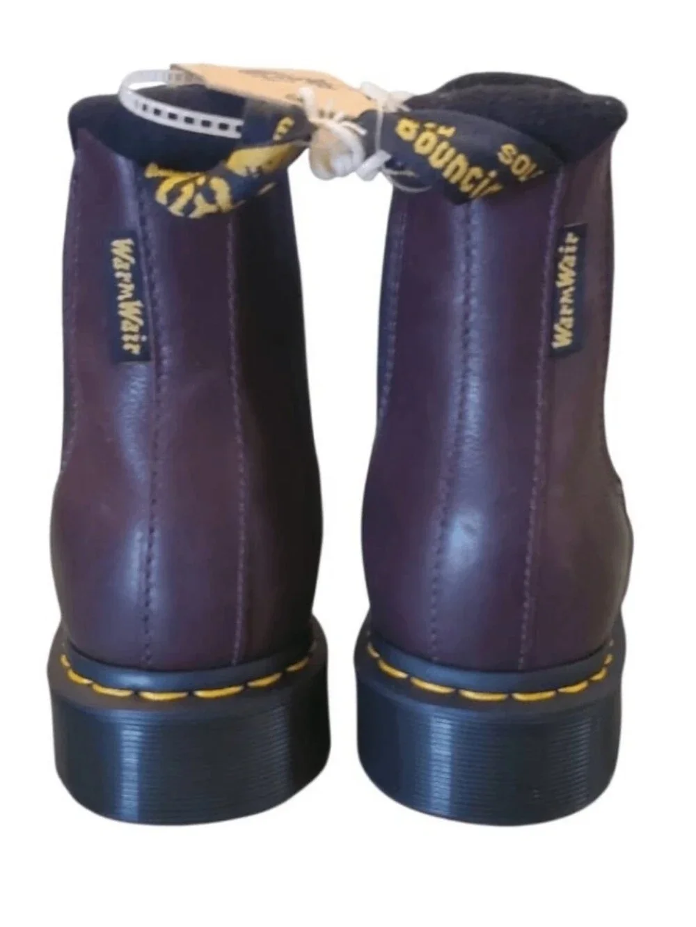 NWT Dr. Martens 2976 WarmWair Chelsea Boots Brown Leather M 8, W 9. NO BOX
